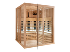 4 Person Square Indoor Infrared Sauna