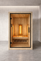Compact one person Full-Spectrum Infrared Sauna
