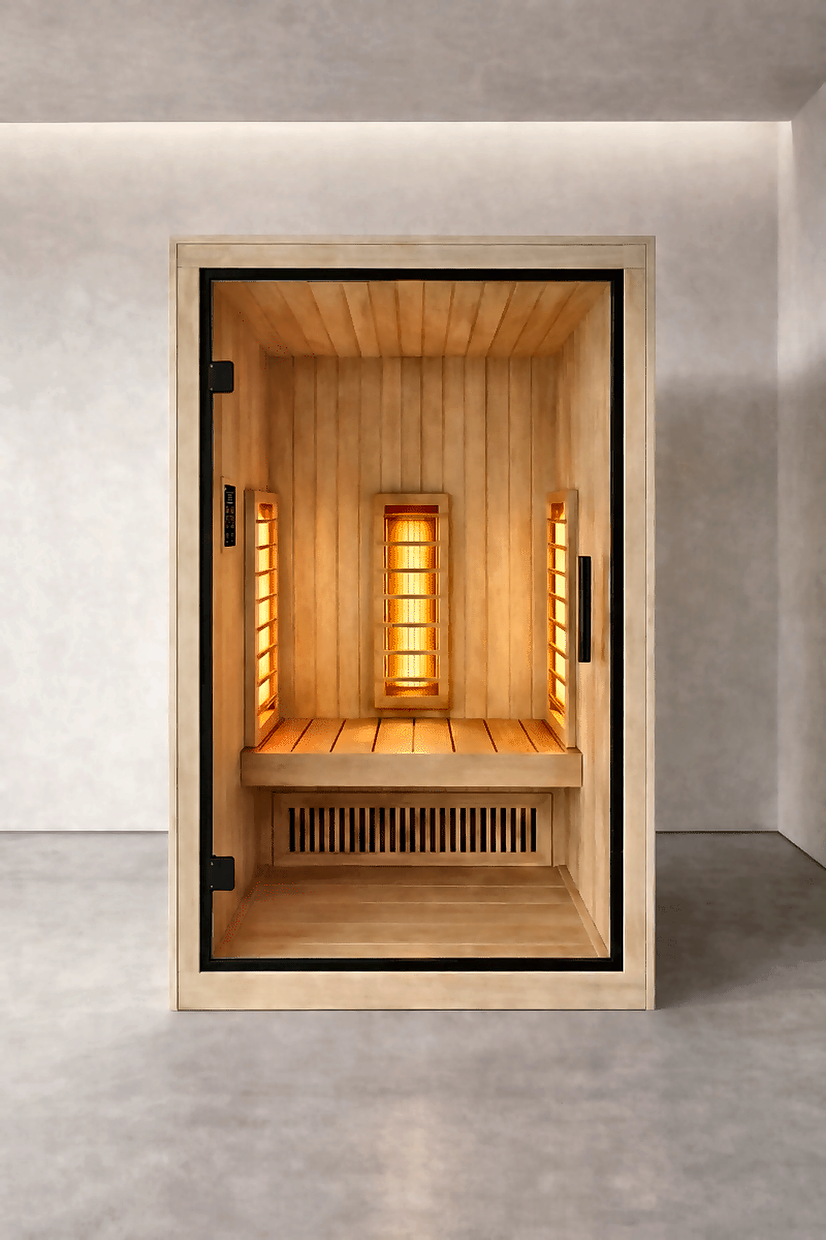 Compact one person Full-Spectrum Infrared Sauna