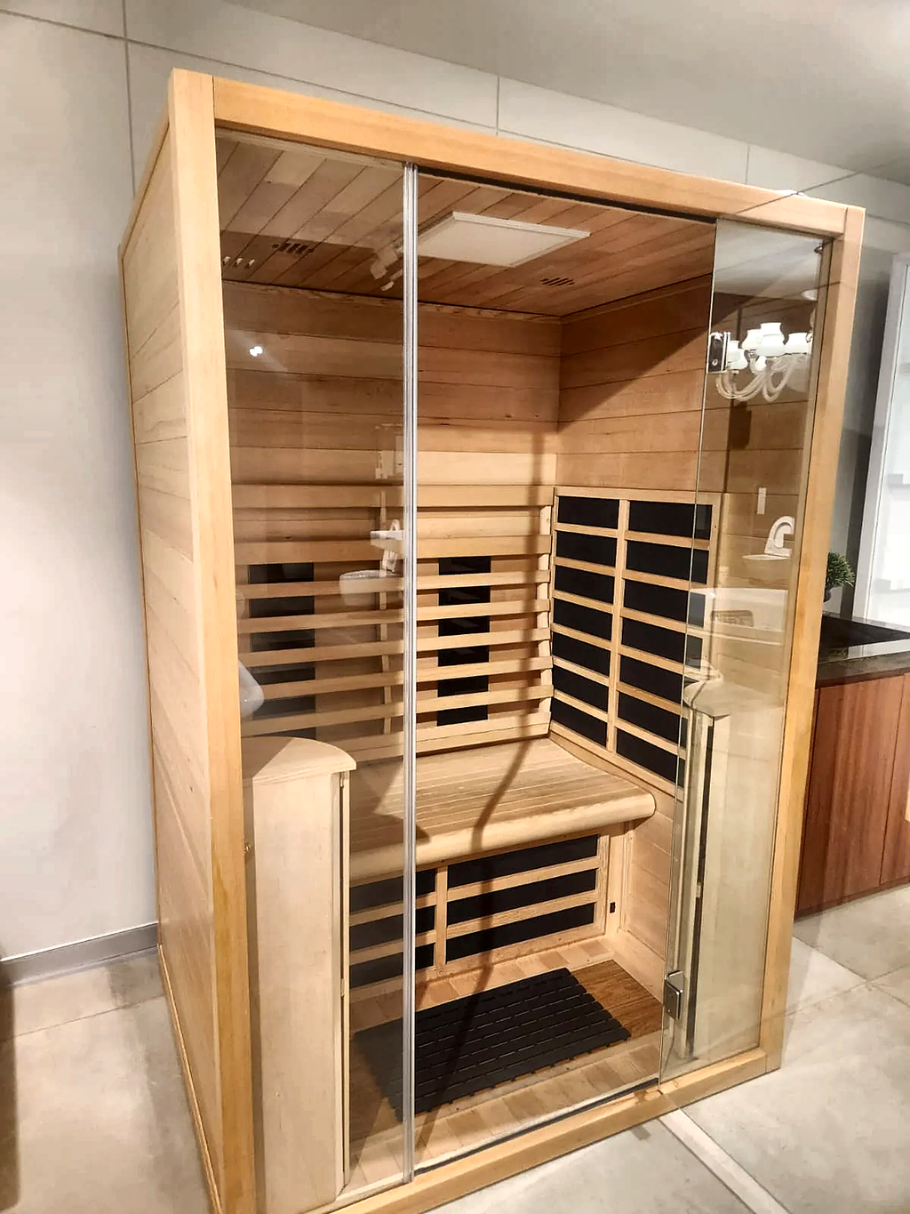 2 Person Full Spectrum Infrared Sauna with Chromotherapy