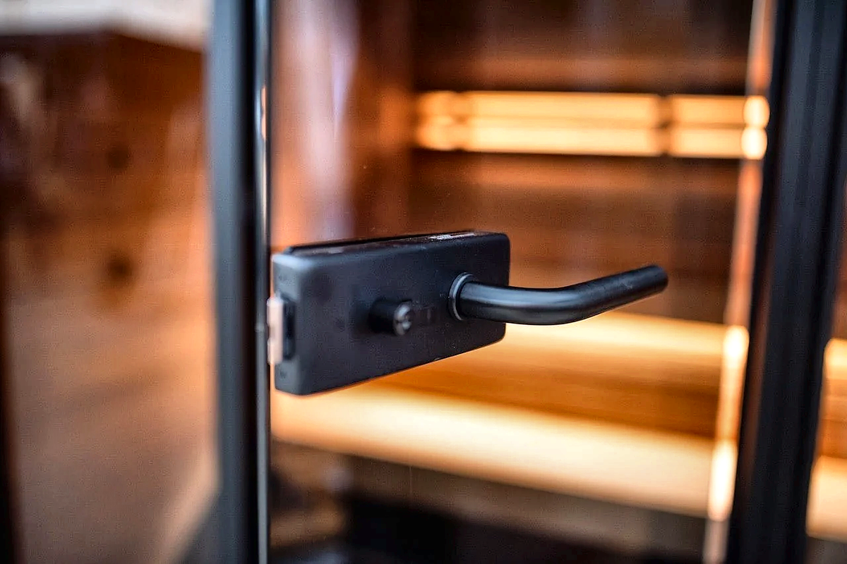 3 Person Compact Thermowood Outdoor Sauna