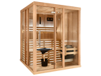 4 Person Square Indoor Traditional Finnish Sauna