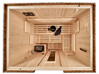 4 Person Thermowood Garden Sauna