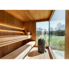 5 Person Outdoor Sauna with Shower