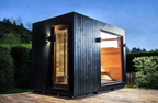 5 Person Outdoor Sauna with Changing Room