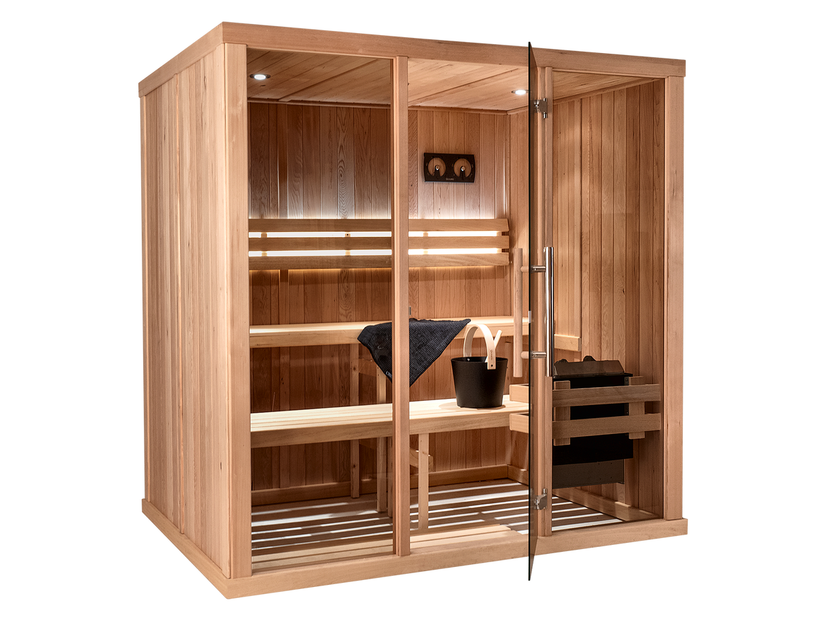3 Person Indoor Traditional Finnish Sauna