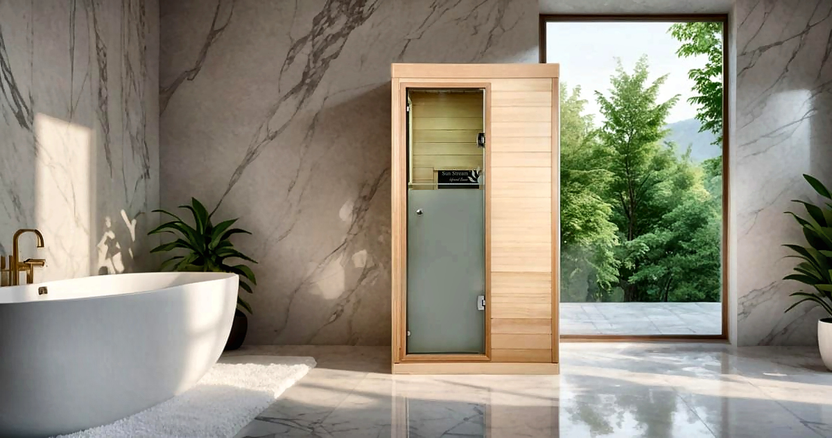Sun Stream Evolve Mini by Cartvora — 1 Person Infrared Sauna