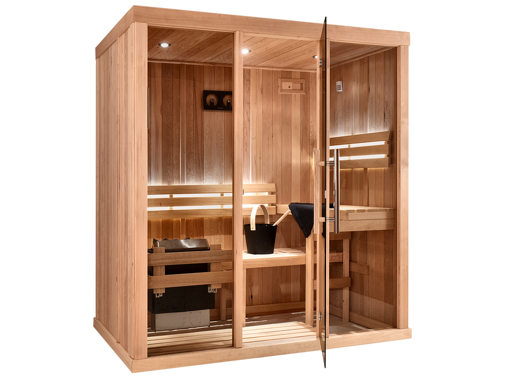 2 Person Long Indoor Finnish Sauna