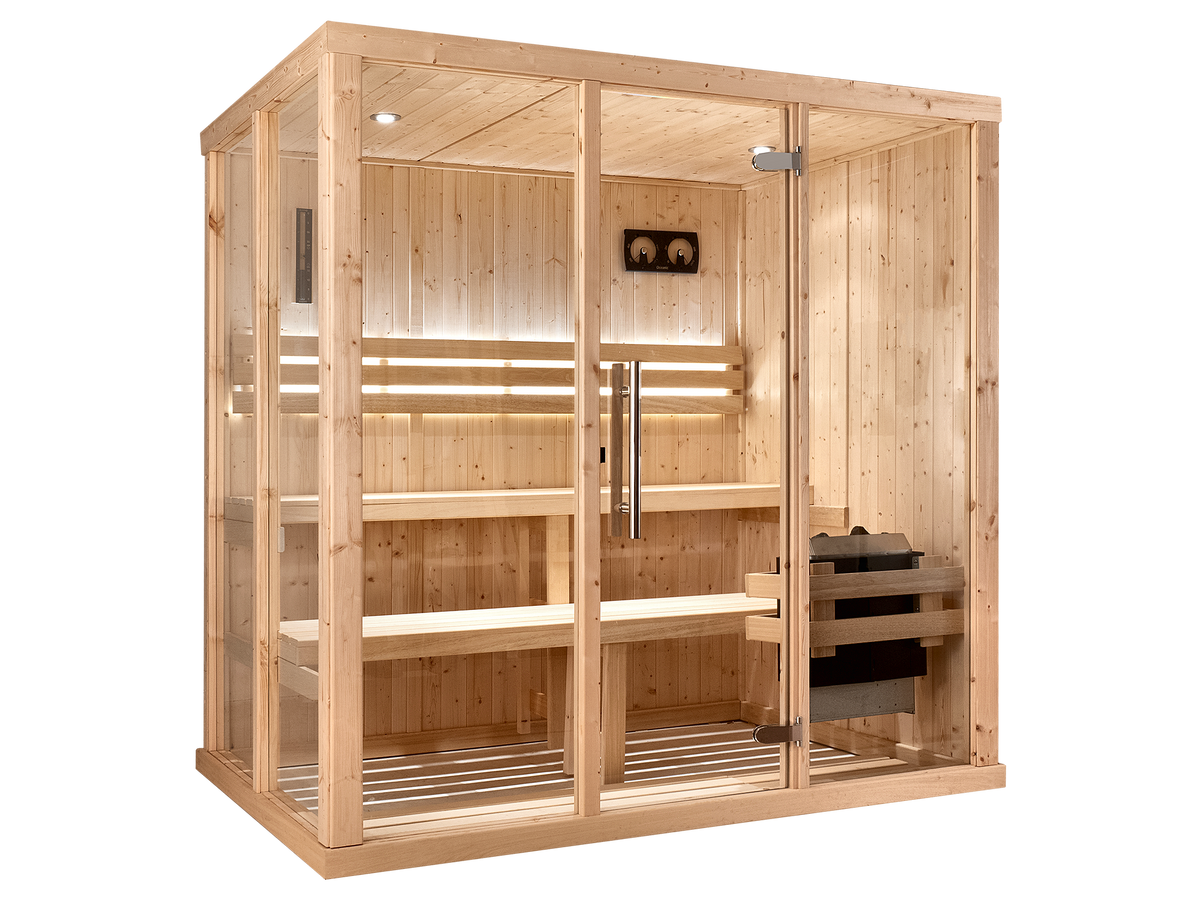 3 Person Indoor Traditional Finnish Sauna