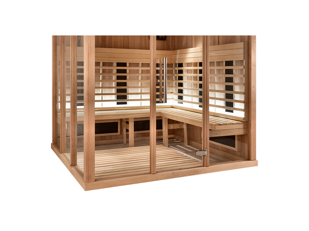 5 Person Heavy-Duty Commercial Indoor Sauna