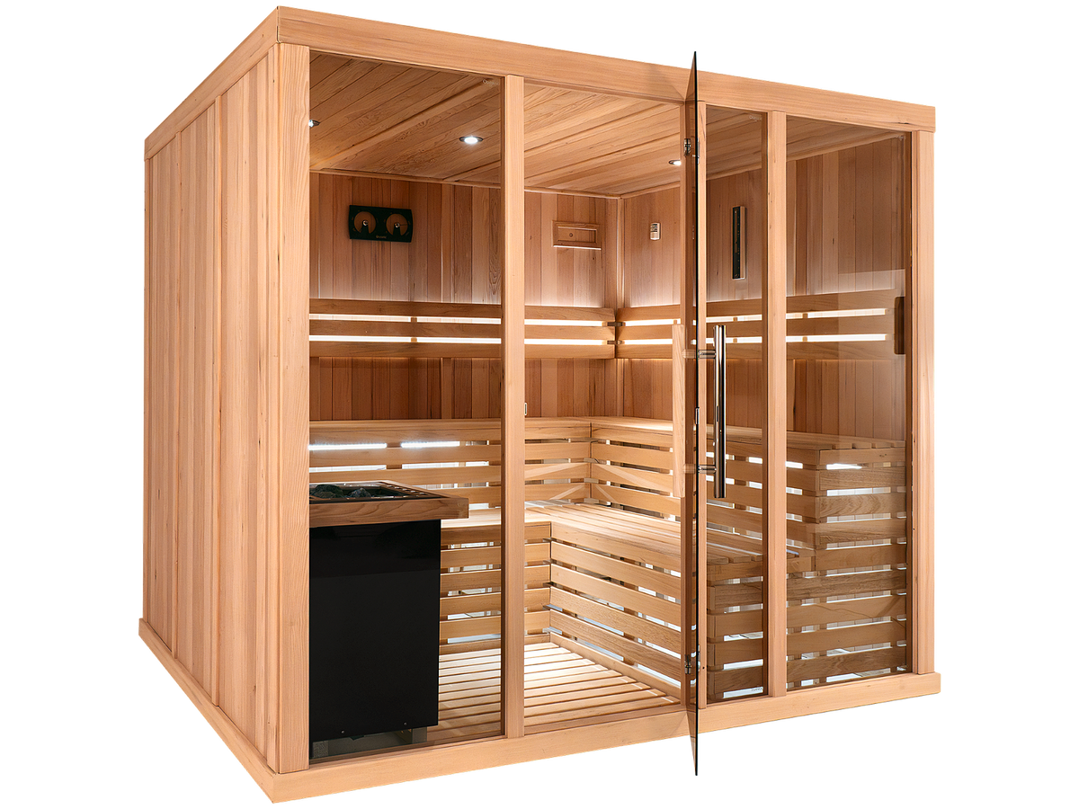 7 Person Spacious Indoor Traditional Finnish Sauna