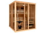 4 Person Square Indoor Traditional Finnish Sauna