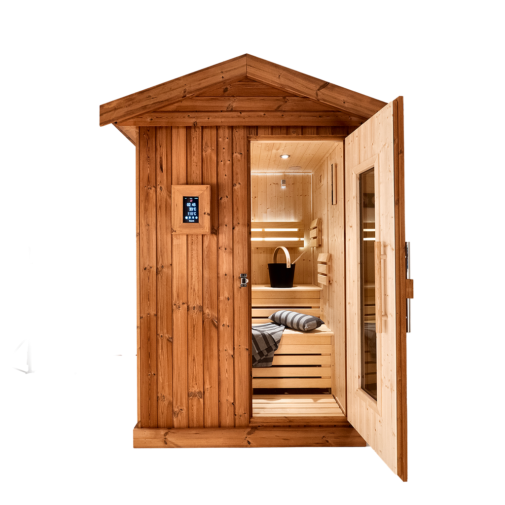 3 Person Thermowood Garden Sauna