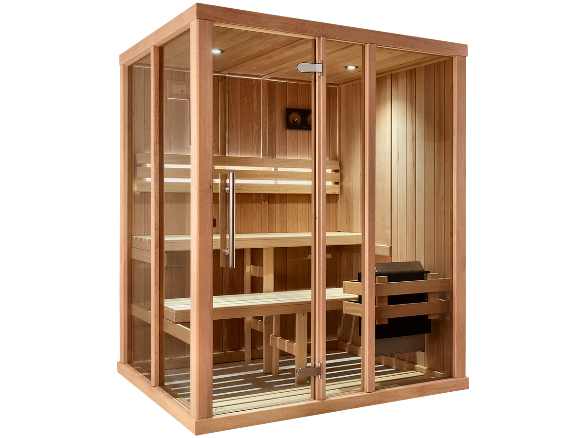 3 Person Spacious Indoor Finnish Sauna