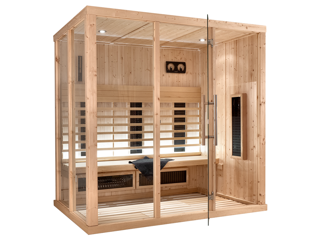 3 Person Spacious Indoor Infrared Sauna