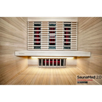 3 Person Full Spectrum Infrared Hemlock Sauna