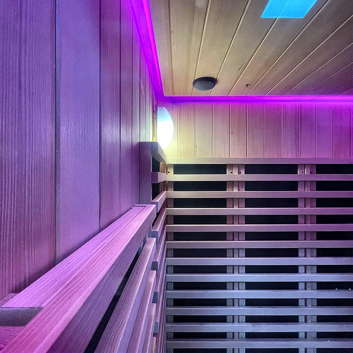 2 Person Outdoor Infrared Sauna with Aluminium Cladding