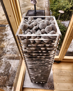 4–5 Person Compact Corner Outdoor Sauna
