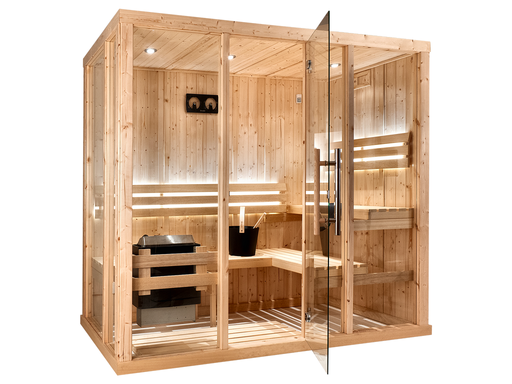 3 Person Indoor Finnish Traditional Sauna