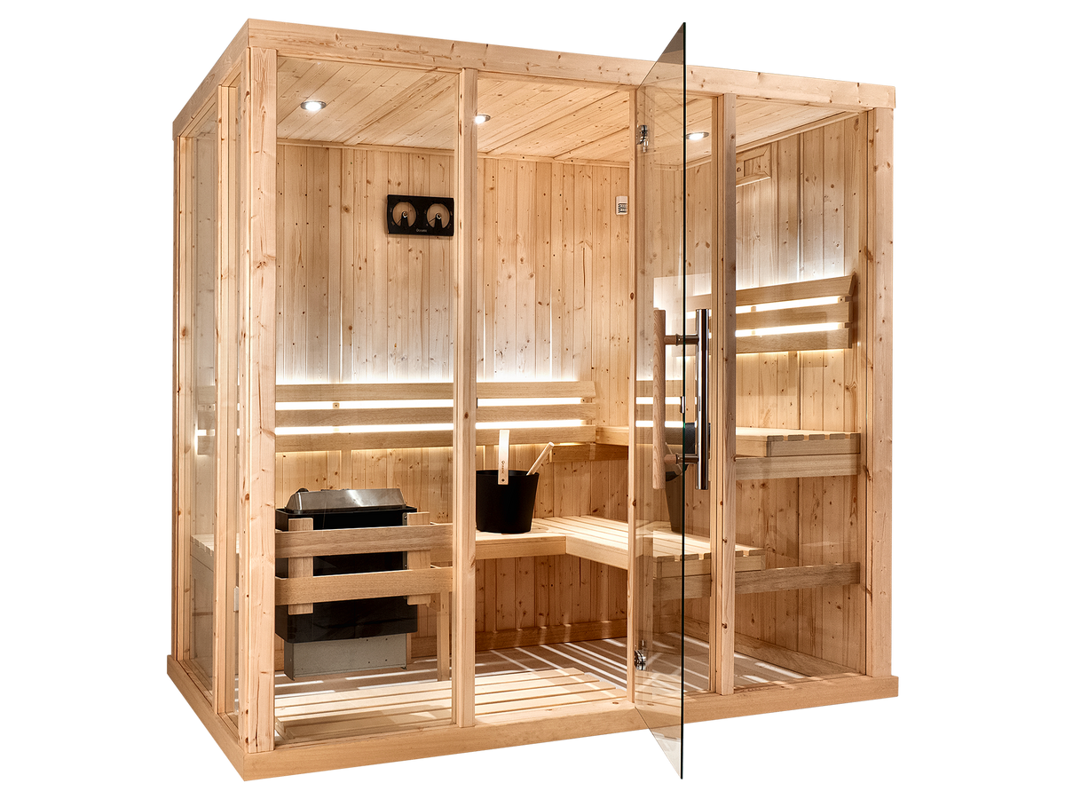 3 Person Indoor Finnish Traditional Sauna