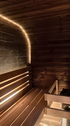 2 Person Compact Thermowood Outdoor Sauna