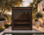 Nordic Outdoor Sauna — 4 Person Thermo Pine