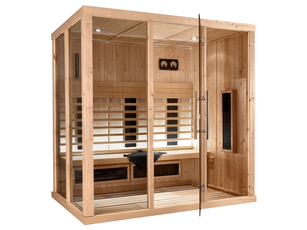 3 Person Spacious Indoor Infrared Sauna
