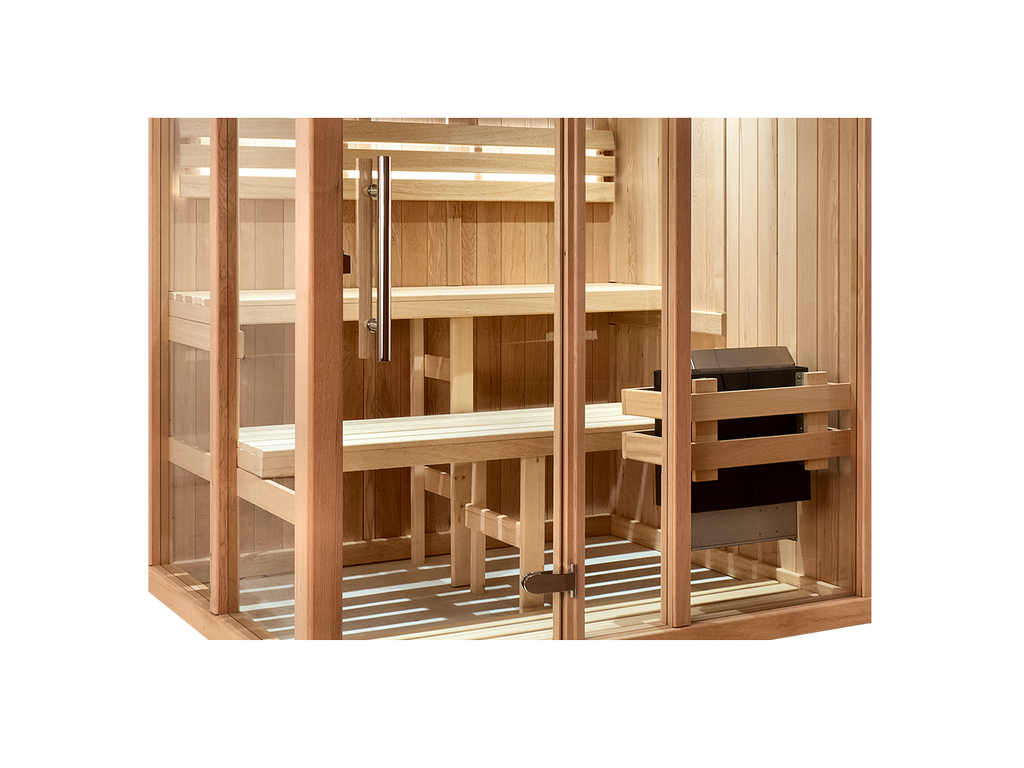 3 Person Spacious Indoor Finnish Sauna