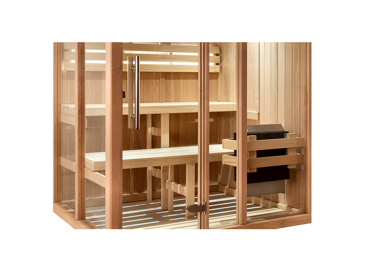 3 Person Spacious Indoor Finnish Sauna
