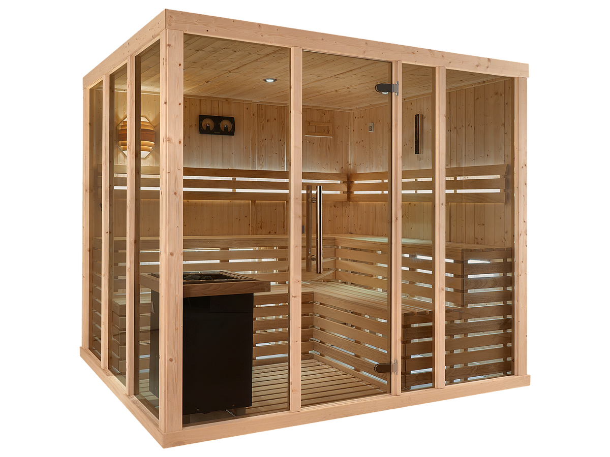 7 Person Spacious Indoor Traditional Finnish Sauna