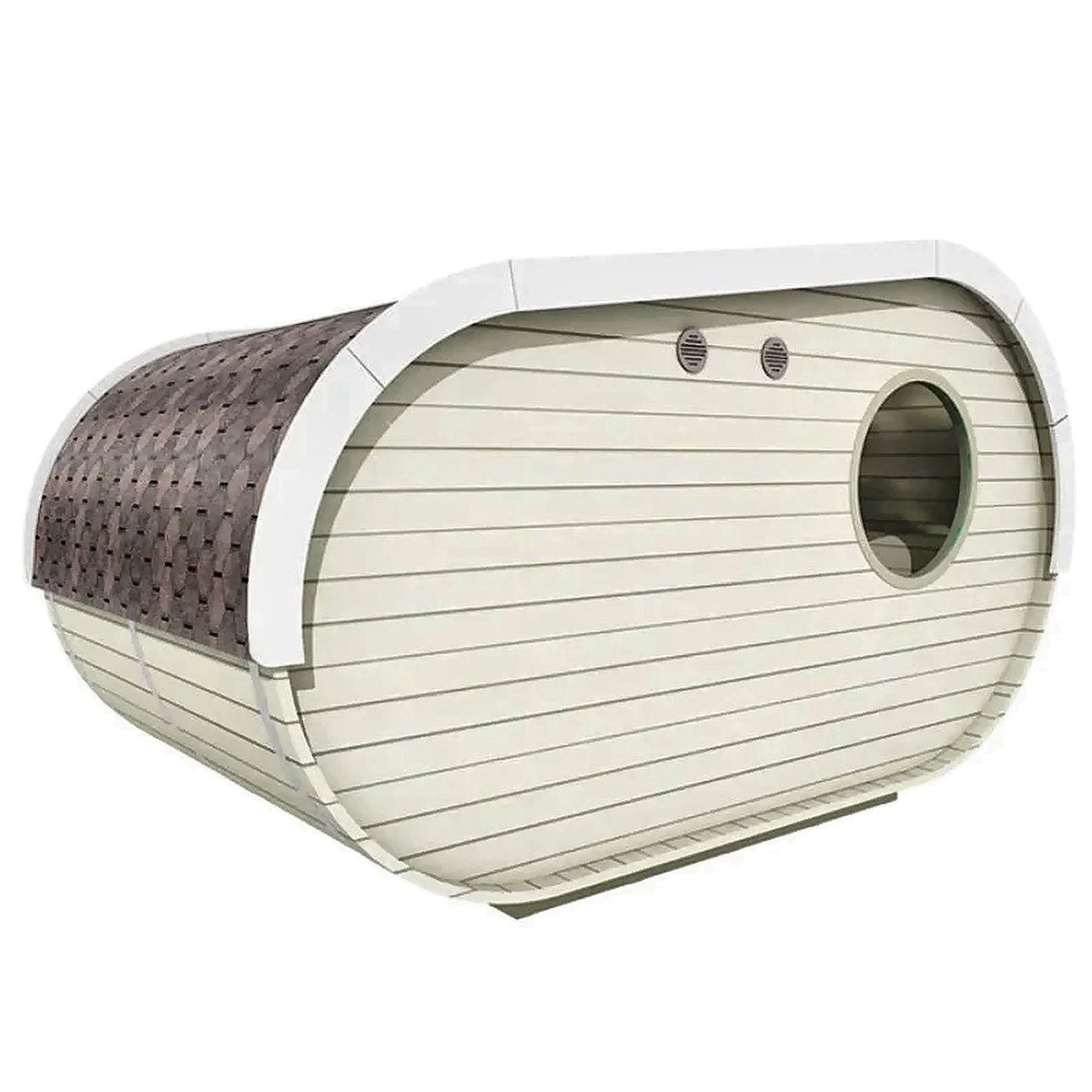 6–8 Person Nordic Spruce Outdoor Sauna