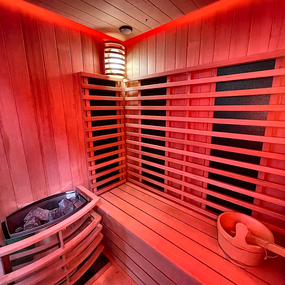 3–4 Person Modern Modular Outdoor Sauna