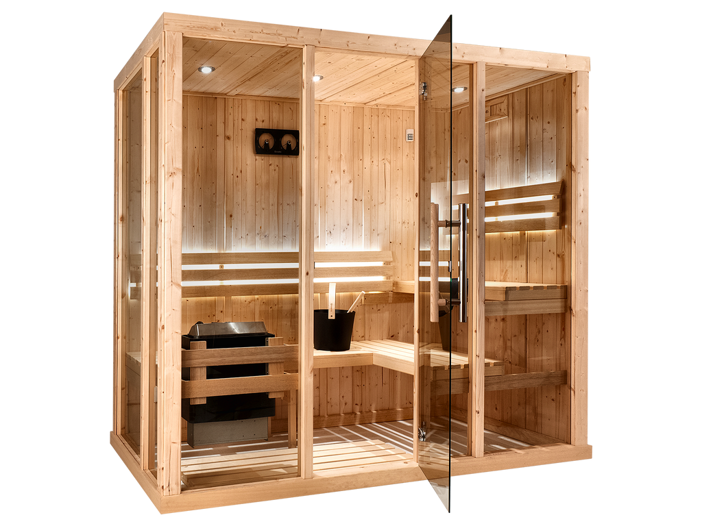 3 Person Indoor Finnish Traditional Sauna