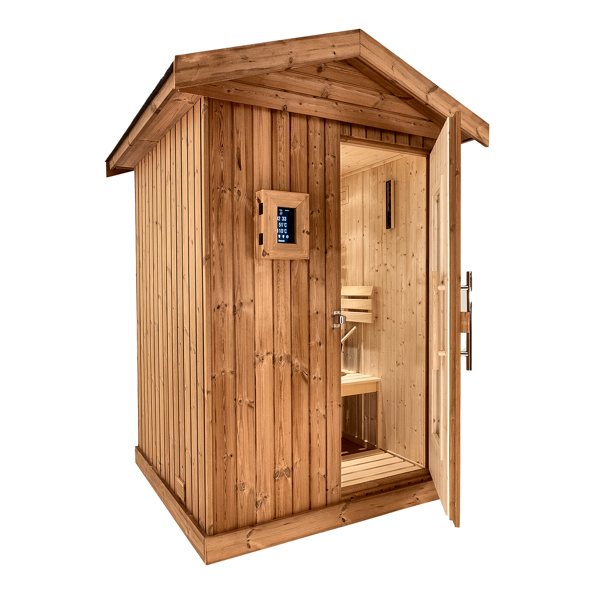 3 Person Thermowood Garden Sauna