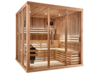 5 Person Square Indoor Traditional Finnish Sauna