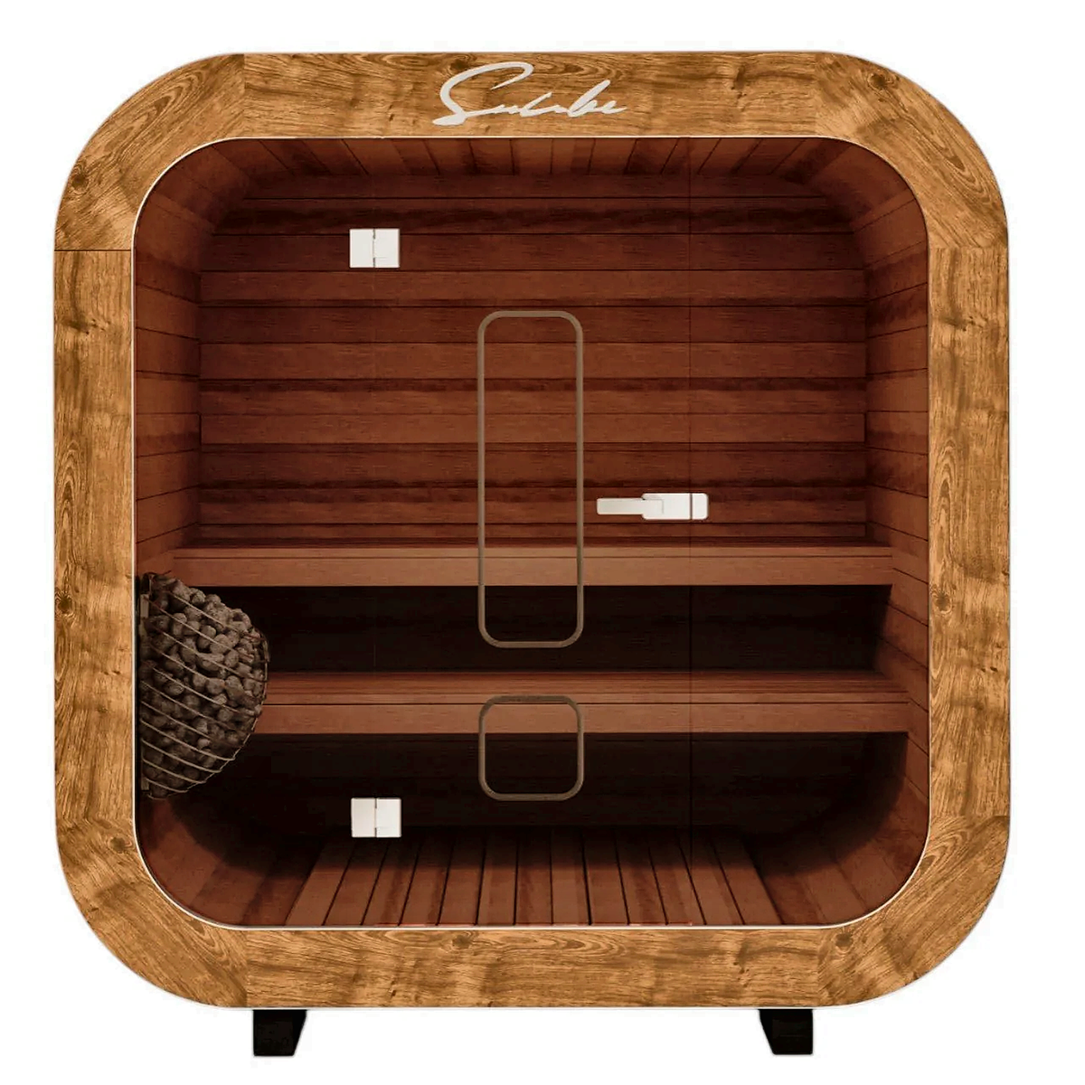 2–4 Person Compact Outdoor Sauna