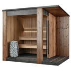 Nordic Outdoor Sauna — 3–4 Person Thermo Pine