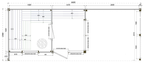 5 Person Large Outdoor Sauna with Long-Format Design