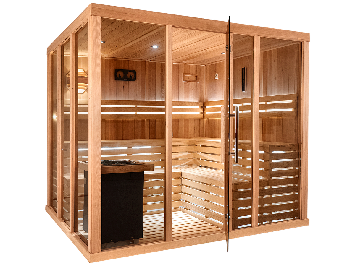 7 Person Spacious Indoor Traditional Finnish Sauna