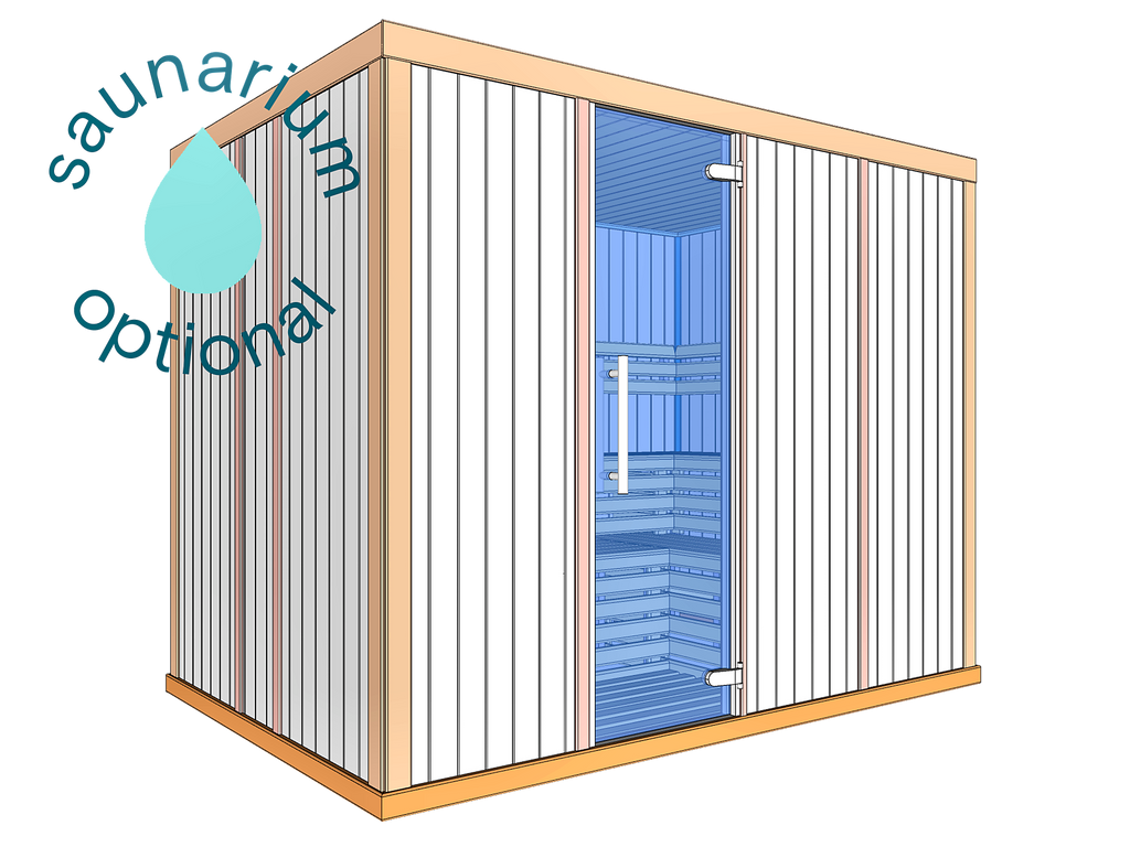 5 Person Large Indoor Traditional Finnish Sauna