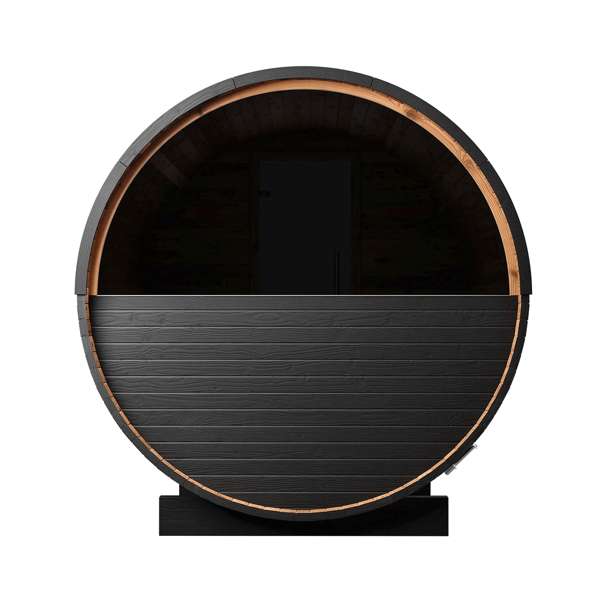 6–8 Person Large Thermowood Barrel Sauna with Window