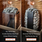 Recovery Sauna Cube by Cartvora — 3–5 Person Outdoor Sauna