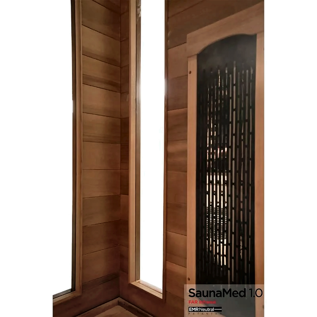 3 Person Luxury Canadian Cedar FAR Infrared Sauna