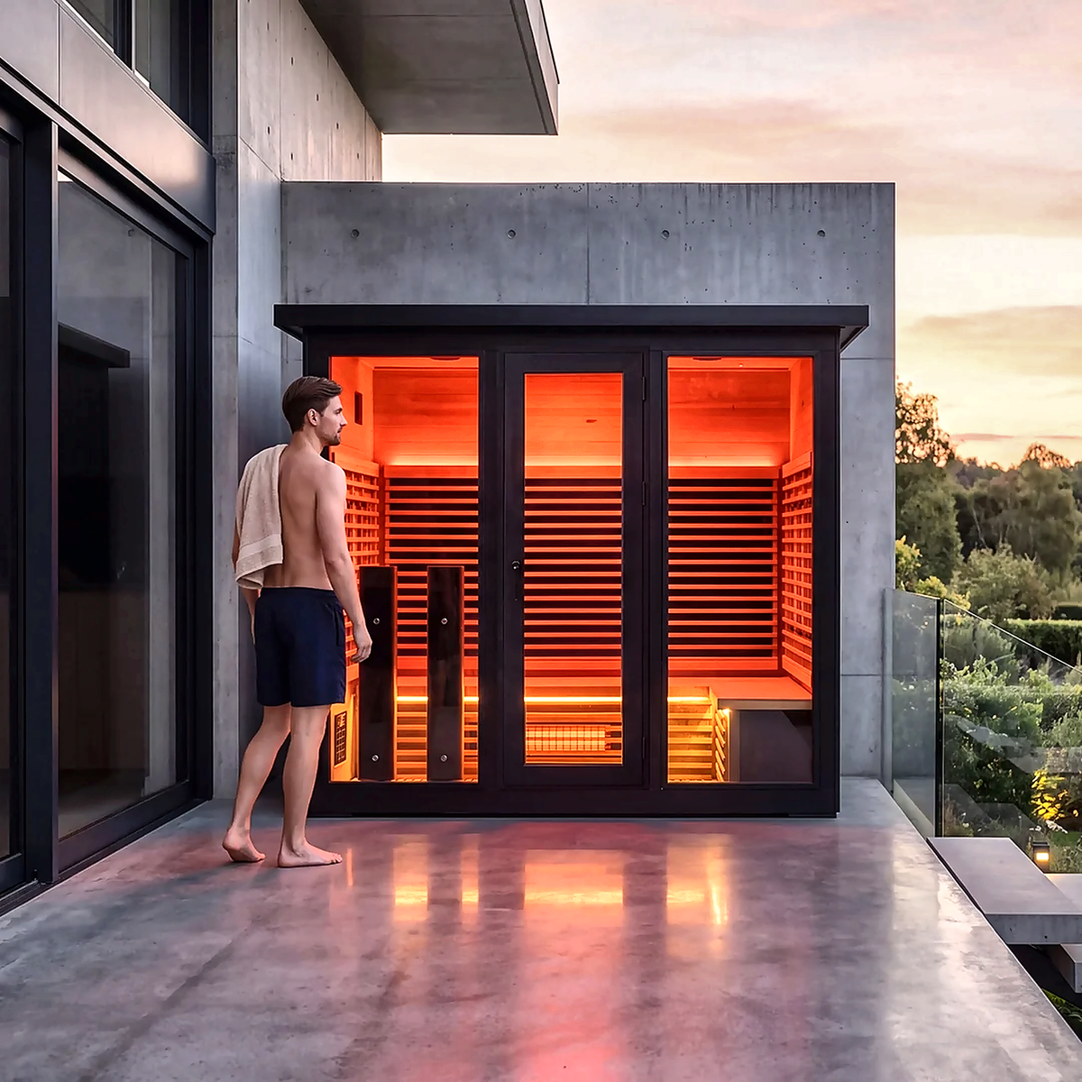 5 Person Outdoor Infrared Sauna