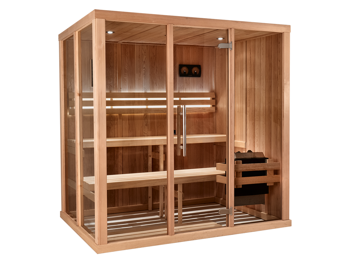 3 Person Indoor Traditional Finnish Sauna