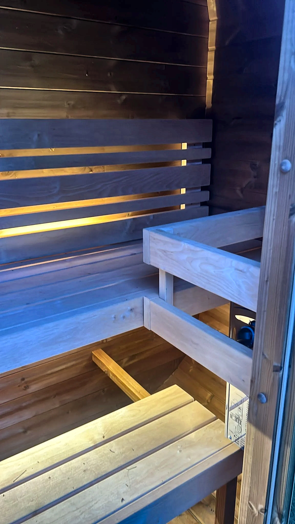2 Person Compact Thermowood Outdoor Sauna