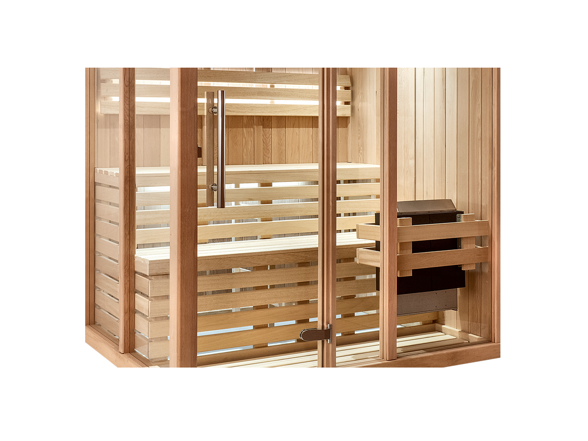 3 Person Spacious Indoor Finnish Sauna