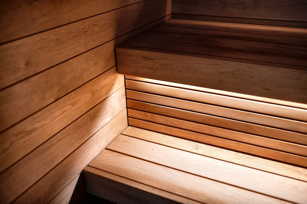 3 Person Compact Thermowood Outdoor Sauna