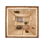 3 Person Thermowood Garden Sauna