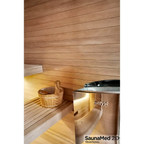6 Person Traditional Hemlock Indoor Sauna
